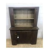 Primitive Stepback Cupboard