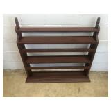 Painted Primitive Style Hanging Knick Knack Shelf