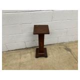 Wooden Plant Stand & Mahogany Wall Table