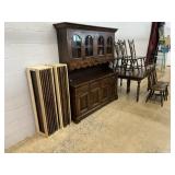 8 Pc Pine Dining Room Suite