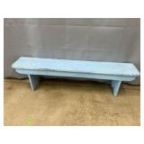 Vintage Mortis Leg Bench