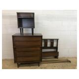 4 PIece Mid Century Bedroom Suite