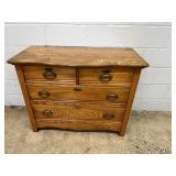 Vintage Oak Bureau