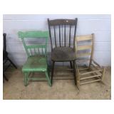 3 Various Chairs
