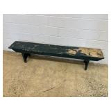 Antique Mortise Leg Bench