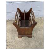 Mahogany Magazine Rack