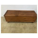 Double Lid Wood & Kindling Box