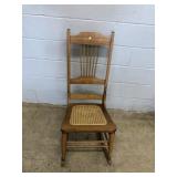 Cane Seat Rocking Chair