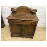 Vintage Wash Stand w/ Candle Shelves