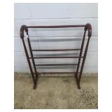 Painted Vintage Quilt Rack