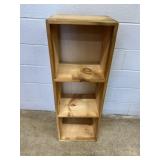 Pine 2 Tier Display Shelf