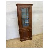 2 Piece Vintage Corner Cupboard