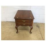 Cherry 2 Drawer End Table