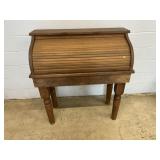 Pine Roll Top Desk