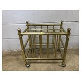 Brass Magazine Rack