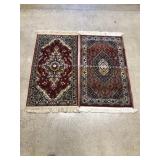 2 Various Floral Rugs