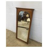 Hanging Mahogany Mirror