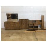 5 Piece Mid Century BEdroom Suite