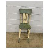 Vintage Painted Height Chair