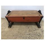 Primitive Bench w/ Lift Lid Storage