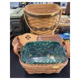 (3) Longaberger Baskets