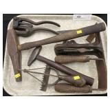 Vintage Tools with Draw Knife