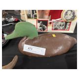 Cast Metal Duck Form Door Stop