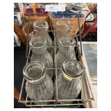 Connecticut Milk Bottles with Carrier