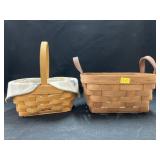 (2) Longaberger Baskets