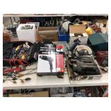 Hand Tools, Heat Guns, Air Compressor and Table Sa