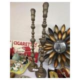 (2) Middle Eastern Brass Stands