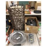 Hanging Lights and Octagonal Serving Trays