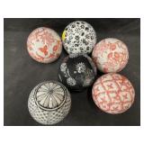 (6) Carpet Balls