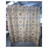 Arrow and Block Pattern Quilt