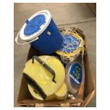 Minnow Buckets and Fishing Line