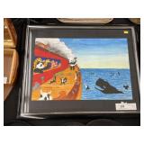 Robert Miller Framed Watercolor