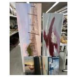 Oil On Canvases