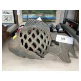 Cast Metal Koi Fish
