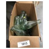 Vintage Coca Cola Embossed and Labeled Bottles