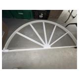 (2) Wood Window Frame Inserts