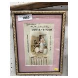 Antique Grube (Lititz, PA) 1900 Calendar