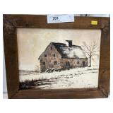 R. Epstein Oil On Board