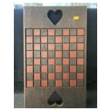 Carved Wood Game Board