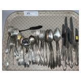 Silverplate Flatware Service
