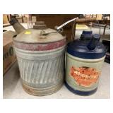 (2) Metal Fuel Cans