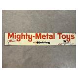 Hubley Tin Sign
