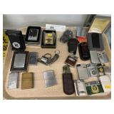 Zippo and Assorted Lighters