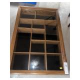 Oak Display Case