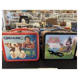 (4) Tin Lunch Boxes
