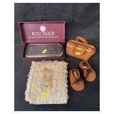 Razor, Handkerchiefs, Doll Shoes